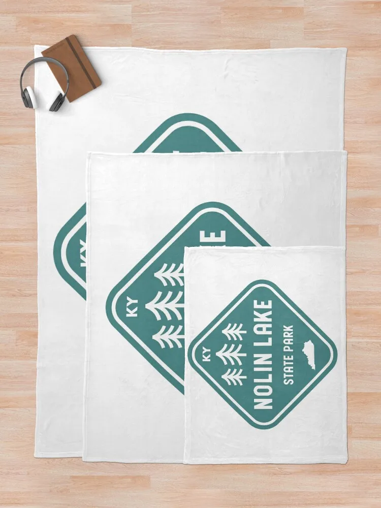 Одеяло Nolin Lake State Park Kentucky с ромбами плед на диване плюшевые мягкие плед-одеяла