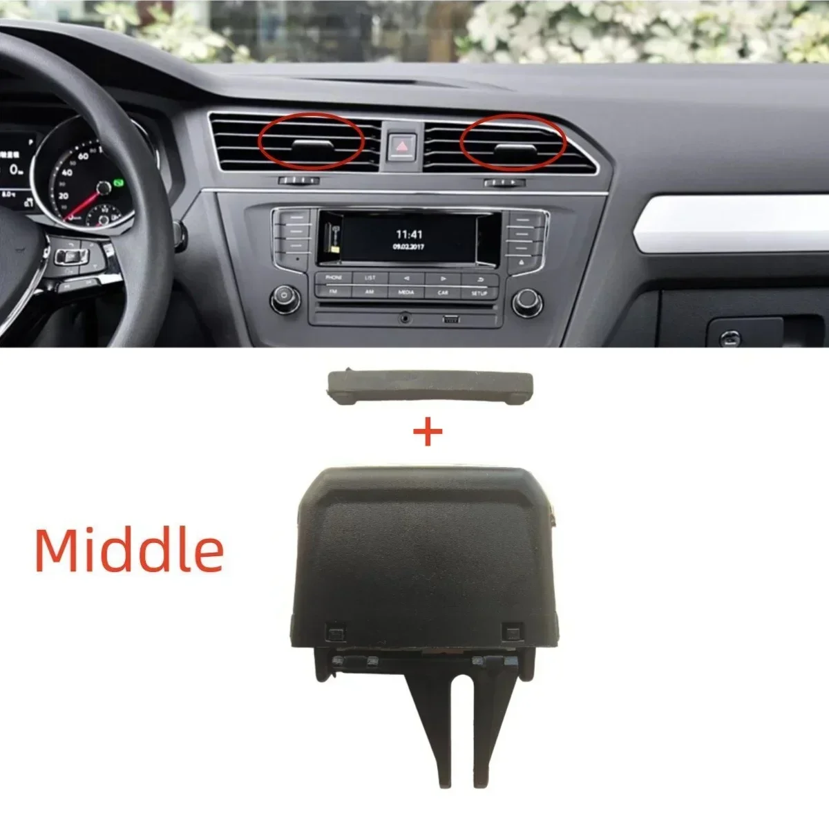 1/2/4/6 шт. передняя и задняя приборная панель вентиляционное отверстие