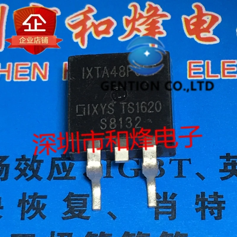 

10PCS IXTA48P05T TO-263 -50V -48A in stock 100% new and original