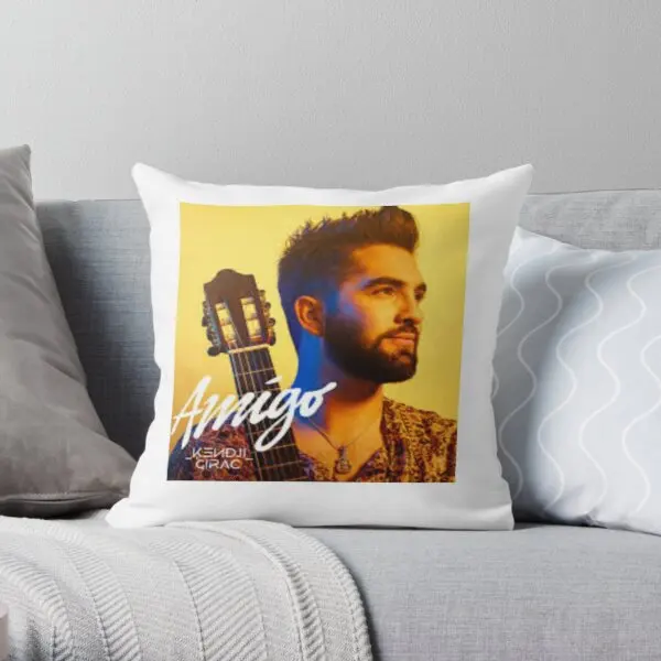 

Kendji Amigo Printing Throw Pillow Cover Bed Cushion Fashion Soft Fashion Hotel Sofa Home Square Office Pillows not include