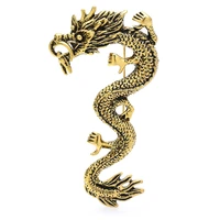 wulibaby vintage dragon brooches for women unisex flying fairy animal office party brooch pin gifts