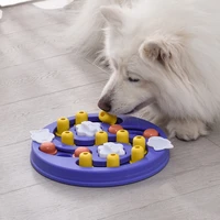 dog puzzle toys slow feeder interactive increase pet iq food dispenser slow eating feeder puppy bowl pet cat training game toy