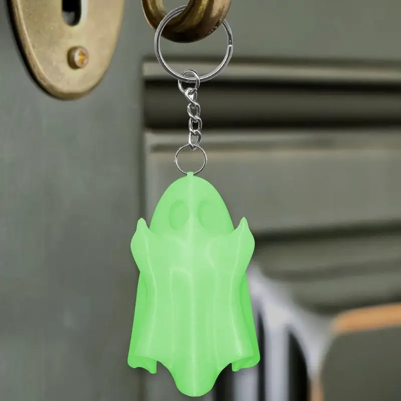 Смола призрак орнамент Хэллоуин светящийся в темноте сказочный сад аксессуары