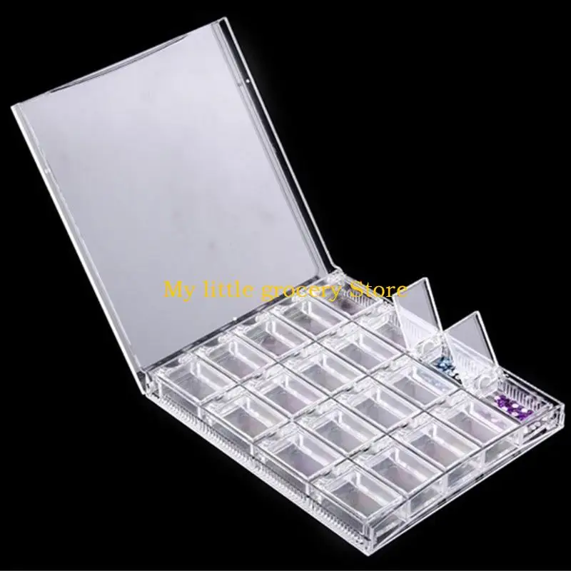 

Пластиковый органайзер для украшений с 20 отделениями