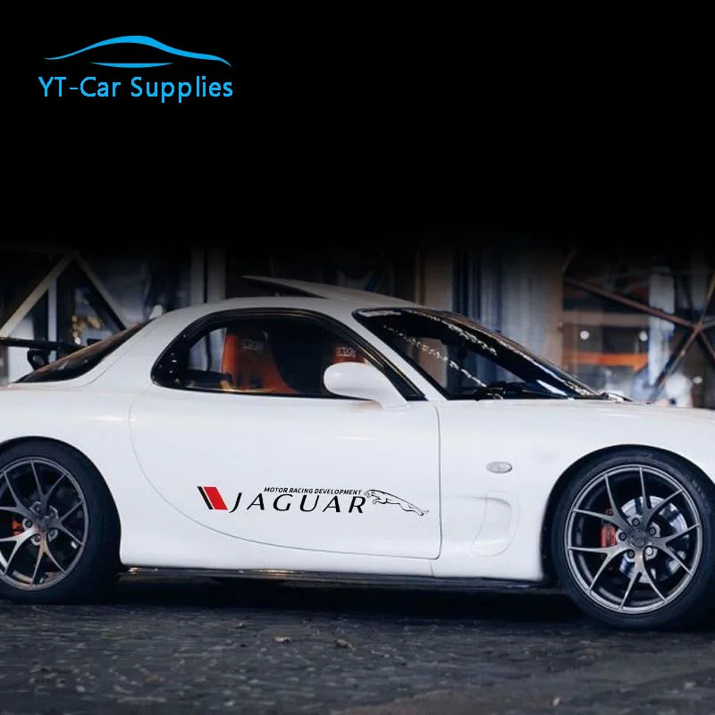 

Car 1 Pair of Body Stickers Door Pull Flower Decoration For Jaguar XFL XJ XE XF XEL XJL E-PACE F-PACE I-PACE Accessories