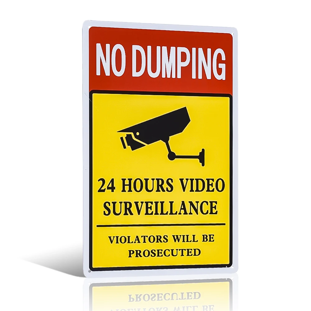 

No Dumping Sign, Violators Will Be Prosecuted Sign