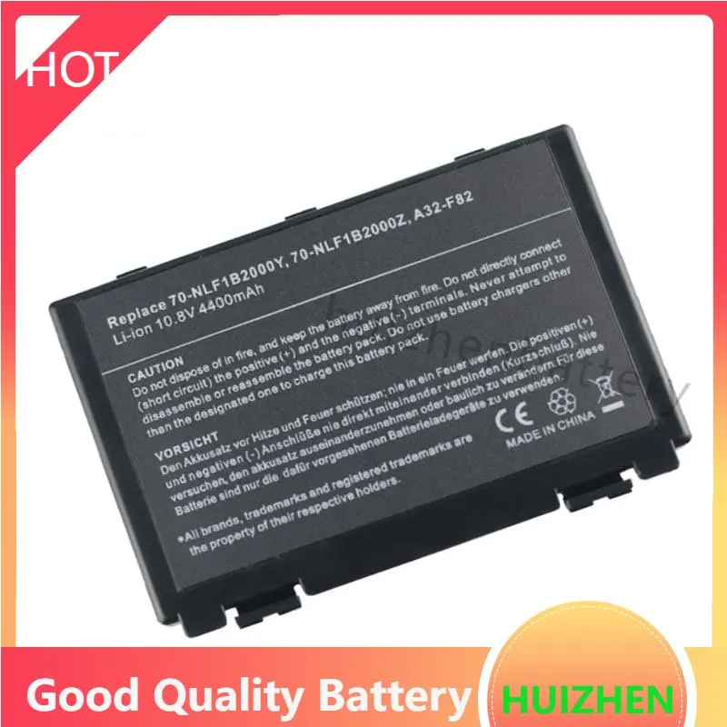 

Новый аккумулятор для ноутбука ASUS K40IN a32-f82 k40af k40id k40ab K40 K60 X8AC K50 F82