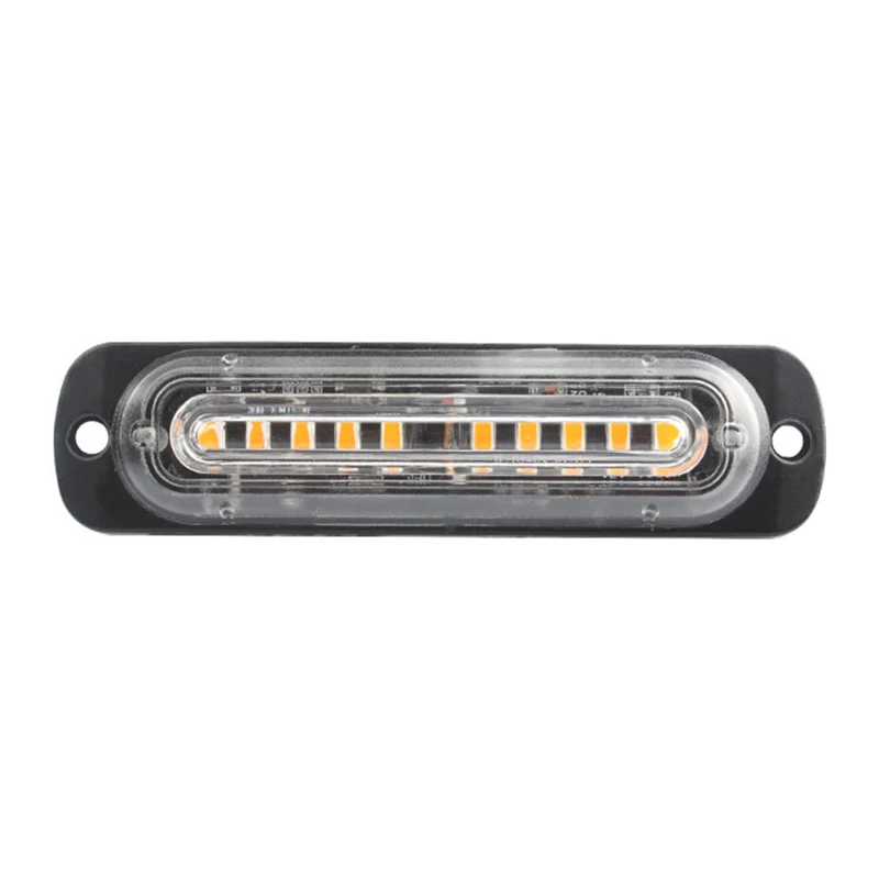 

led car warning light 10 SMD LED police emergency light motorcycle strobe lights truck flashing lamps Trailer lamp Signal lamp