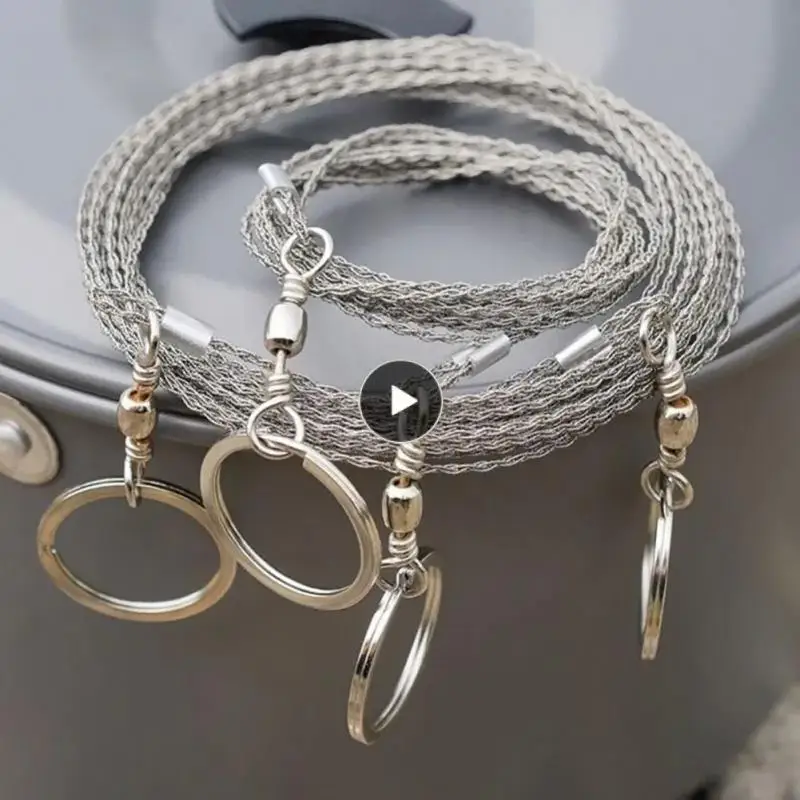 

Hand Hacksaw Stainless Steel Wire Saw Portable Saw Chain Outdoor Gear String Stainless Steel Rope Water Grass Cutting Chain