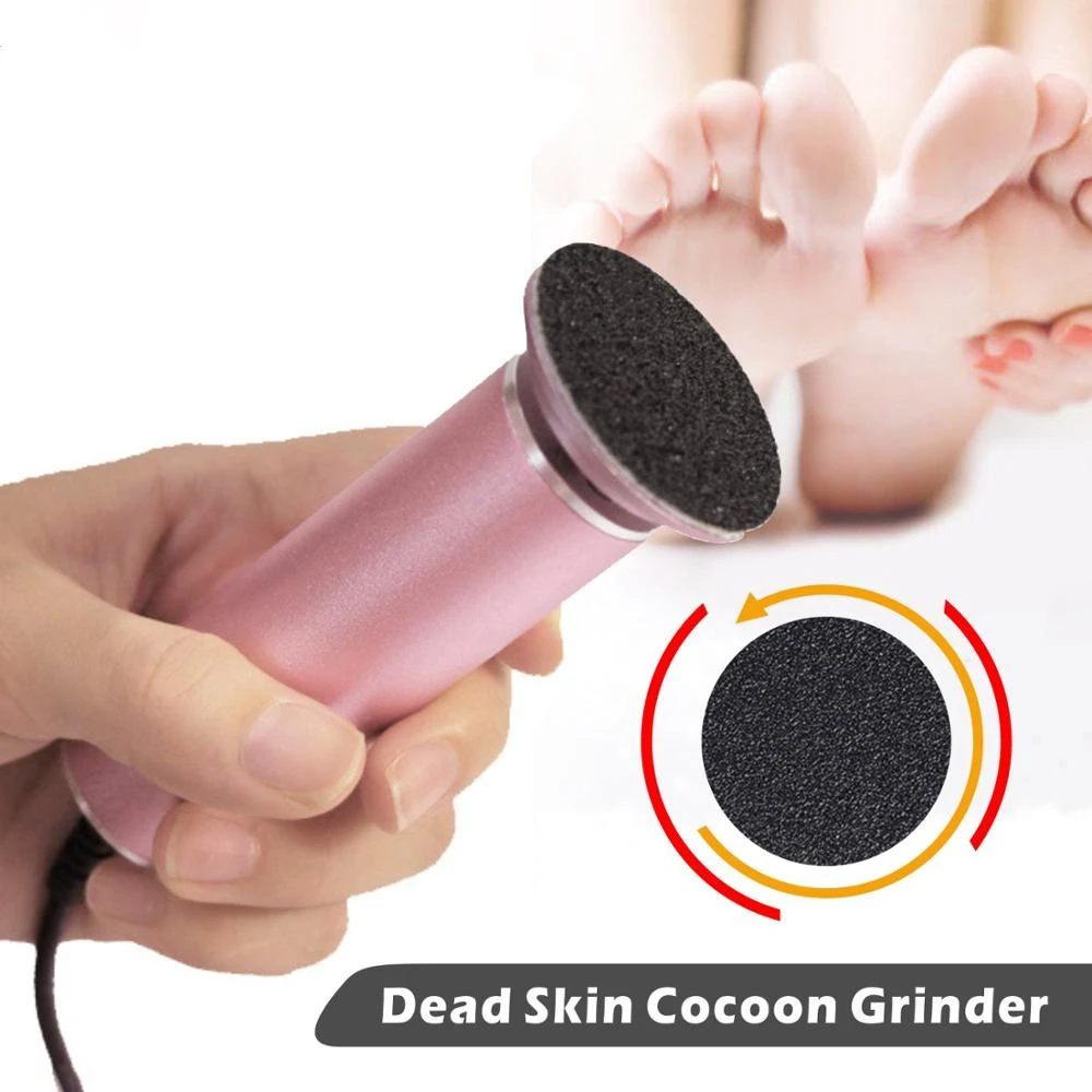 

Electric Heel Callus Remover/ Foot file Care Tool/ Feet Hard Dead Skin Removal Pedicure Device With Power Adapter