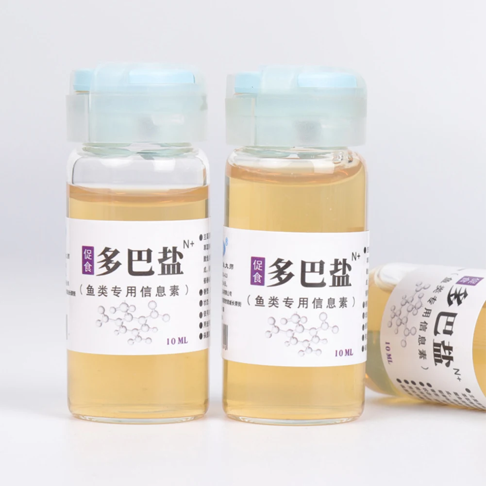 

10ML Fish Attractant Dopa-Salt Shrimp Attractive Solution Swimbaits Fish Scents DIY Fishing Tackle Spinner Spoon Lure
