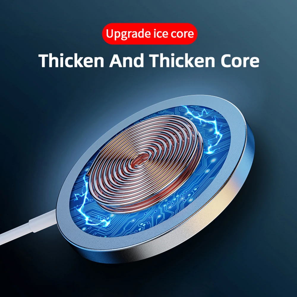 20w qi magnetic wireless charger for iphone 13pro max 13 13pro 13mini pd macsafe charging for iphone 12pro max 12 12pro 12mini free global shipping