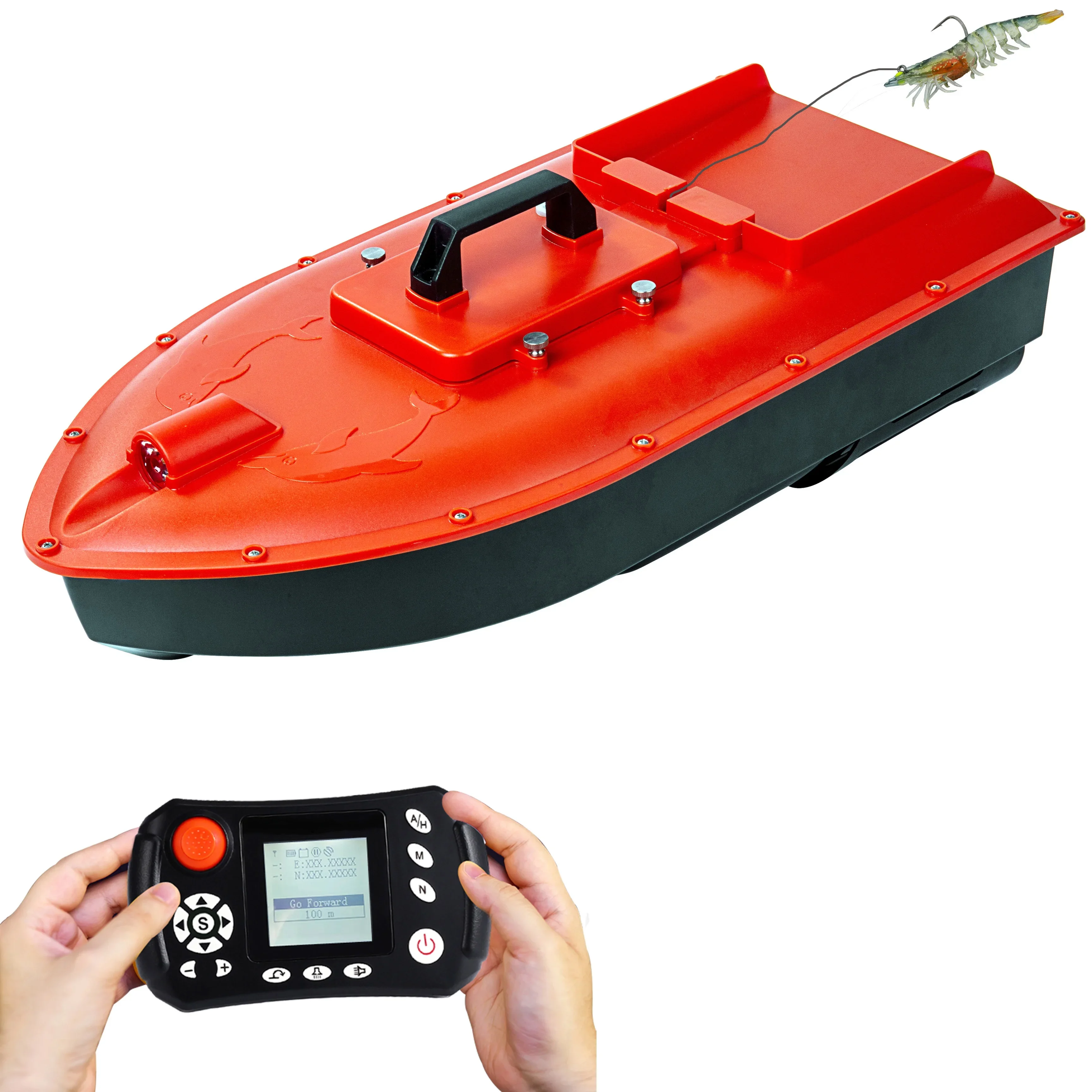 Jabo Dolphin Smart RC Surfer GPS Лодка для рыболовной приманки со штифтом спуска лески и