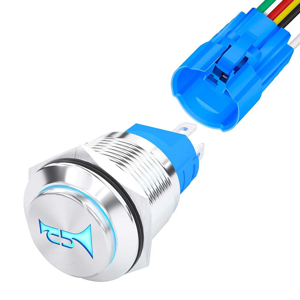 

Кнопка звукового сигнала Daiertek LAS3-16H-11EM-N-HORN