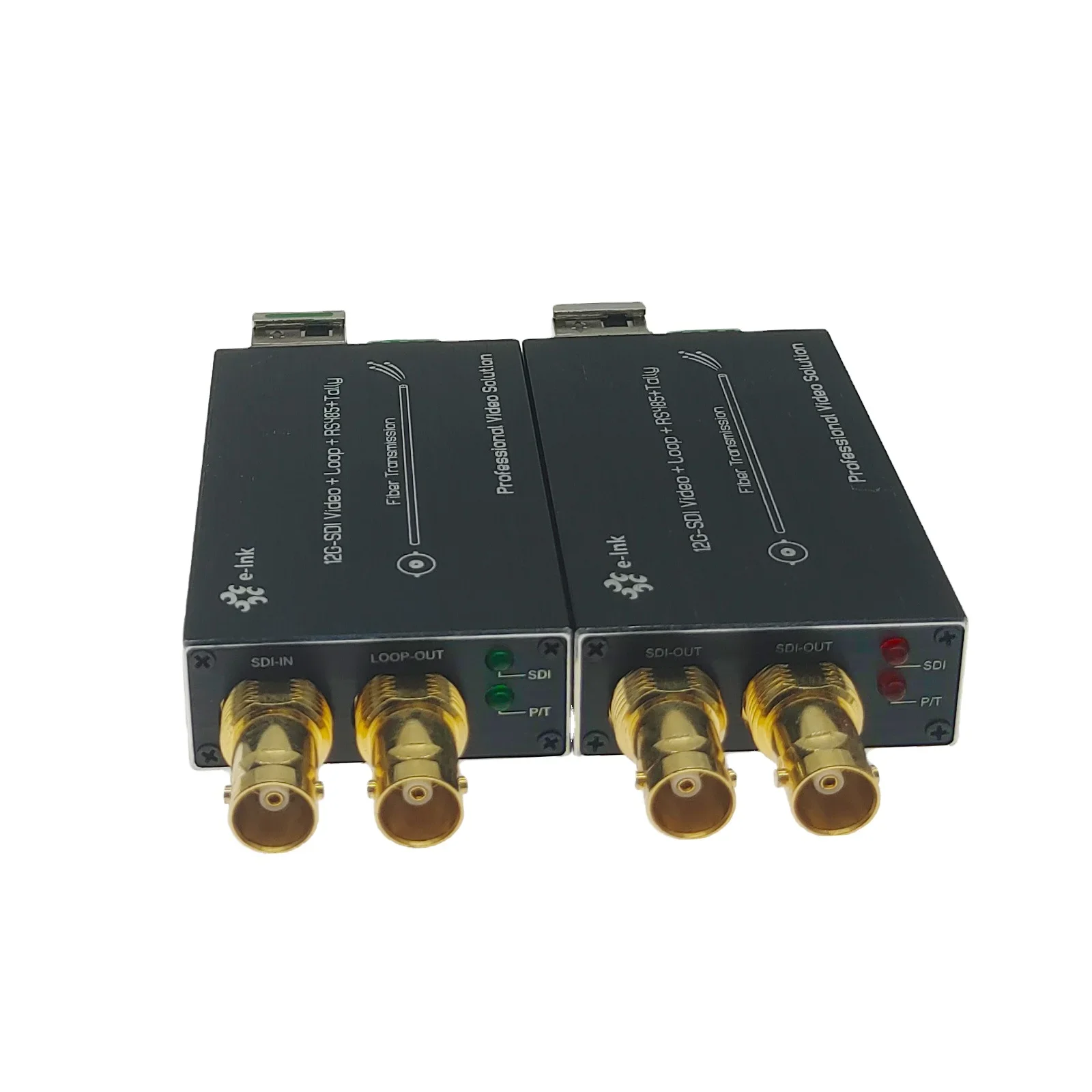 Конвертер Mini 12G-SDI в оптоволоконный с функцией Tally и RS485