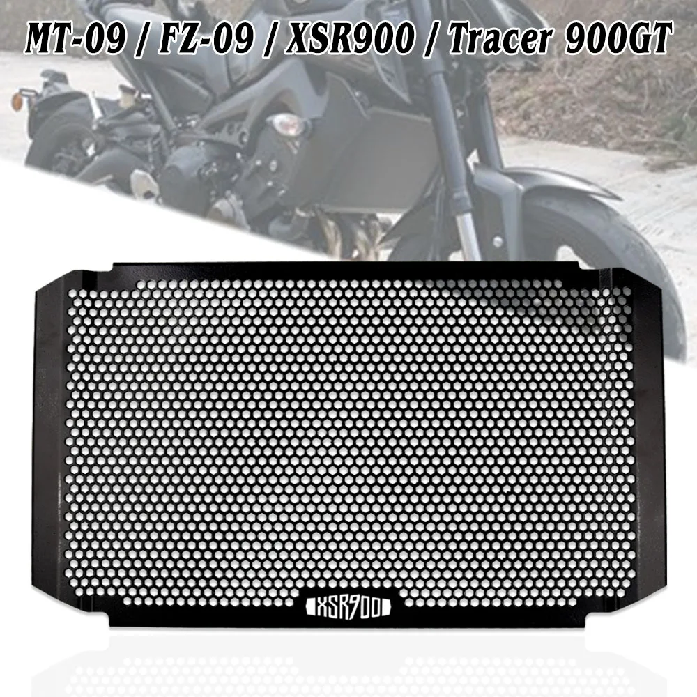 

For YAMAHA MT-09 FZ-09 XSR900 XSR Tracer 900 GT ABS Motorcycle Radiator Grille Cover Guard Stainless Steel Protection Motor