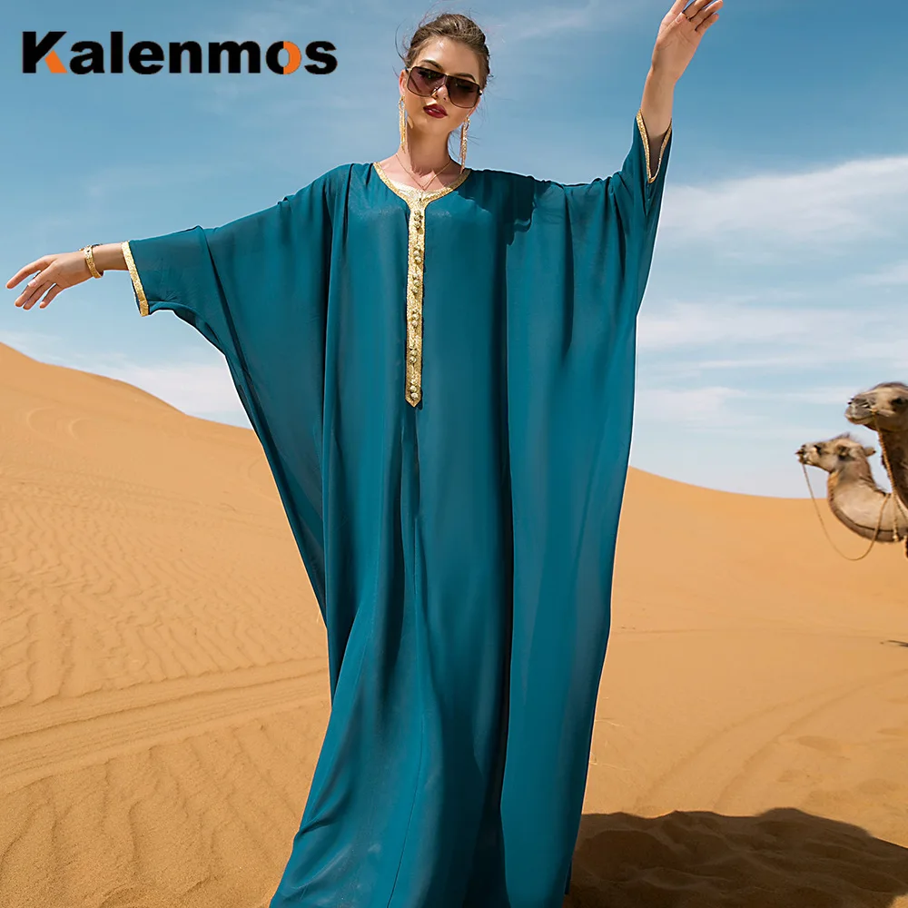 

Muslim Long Dress Ramadan Caftan Marocain De Soiree Dubai Abaya Turkey Islam Abayas For Women Kaftan Maxi Robe Femme Musulmane