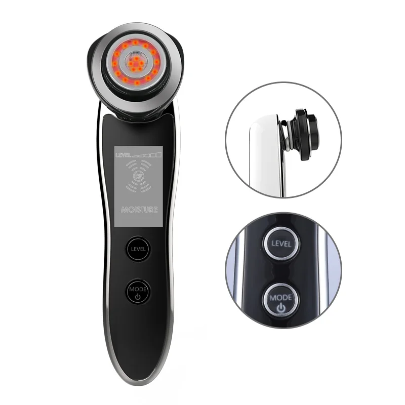 

Galvanic Facial Current and RF Lifting Multi-funtion Beauty Device Beauty Instrument RF Facial Massager facial