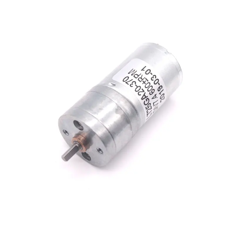 

600RPM 7.4V 370 3.0MM Shaft Motor For 1/24 1/16 RC Truck JJRC Q65 WPL C14