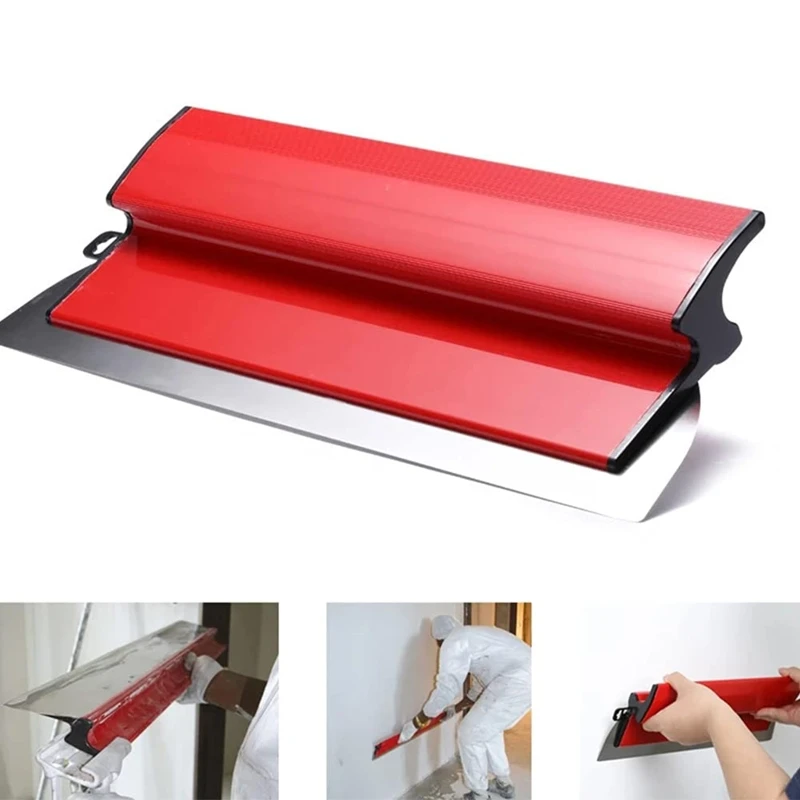 25cm Drywall Smoothing Spatula for Wall Tool Painting Skimming Flexible Blade Finish Spatula Tool Plastering Trowel
