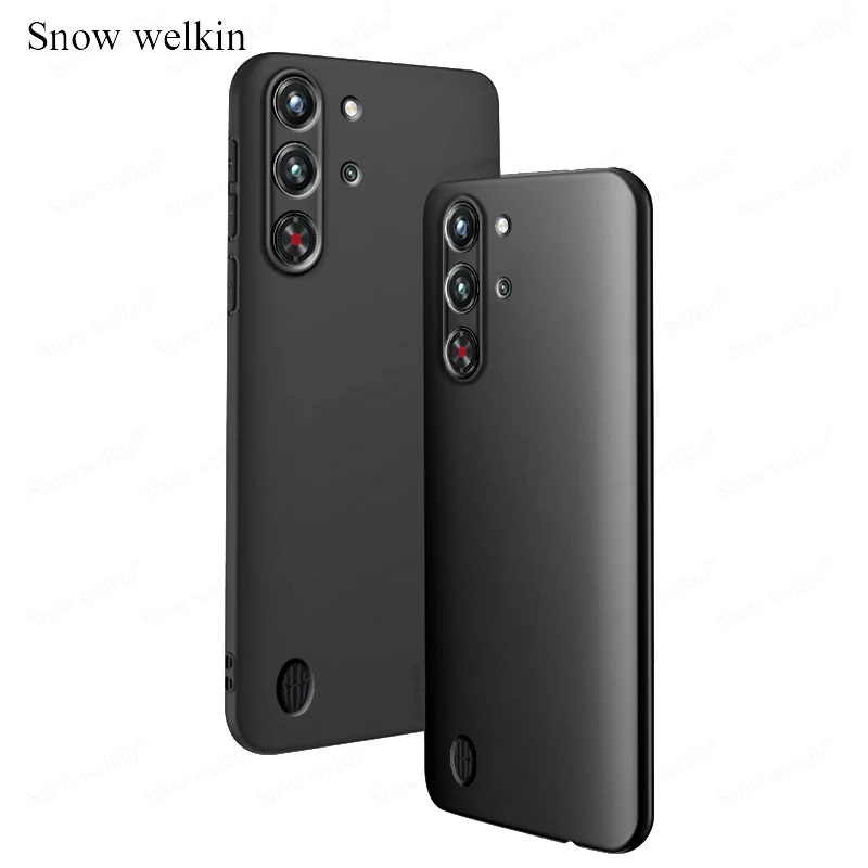 Для nubia RedMagic 10 Pro Мягкий силиконовый чехол из ТПУ для ZTE Red Magic Plus Чехлы на заднюю