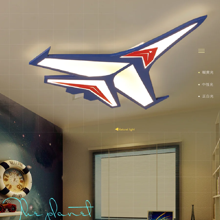 

Современная Потолочная люстра Fly Dream, светодиодная лампа для спальни, детской комнаты, домашняя потолочная лампа с поверхностным креплением