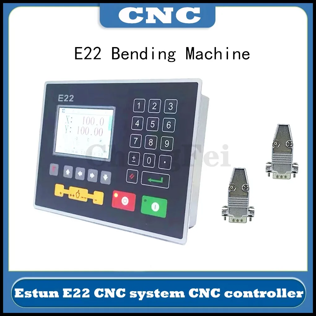 HOT! CNC Estun E22 system CNC controller shearing machine bending machine digital display system set servo motor control