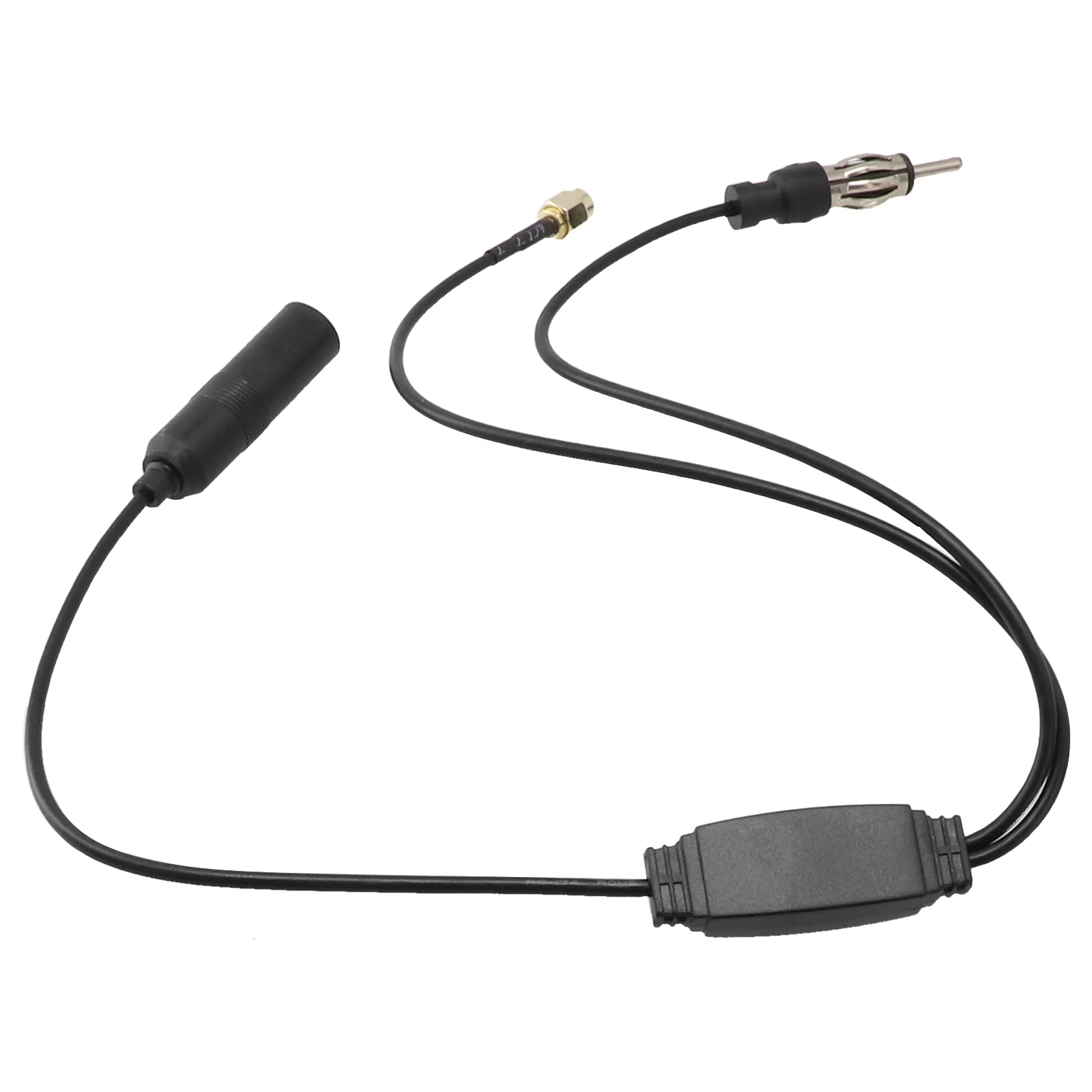 

Efficient Car Radio Antenna Splitter Adapter Cable with Active Aerial Converter for FM/AM DAB+ and SMA Converter