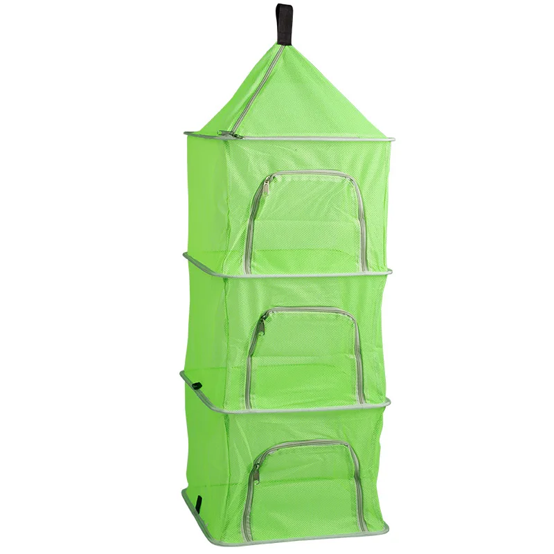 

TNR Outdoor Sun-drying Net Camping Folding Fly Cage Barbecue Picnic Storage Cage Food Cutlery Cover Drying Net