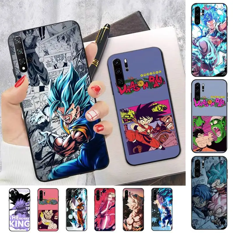 

Anime D-Dragon B-Balls Phone Case For Huawei P 8 9 10 20 30 40 50 Pro Lite Psmart Honor 10 lite 70 Mate 20lite