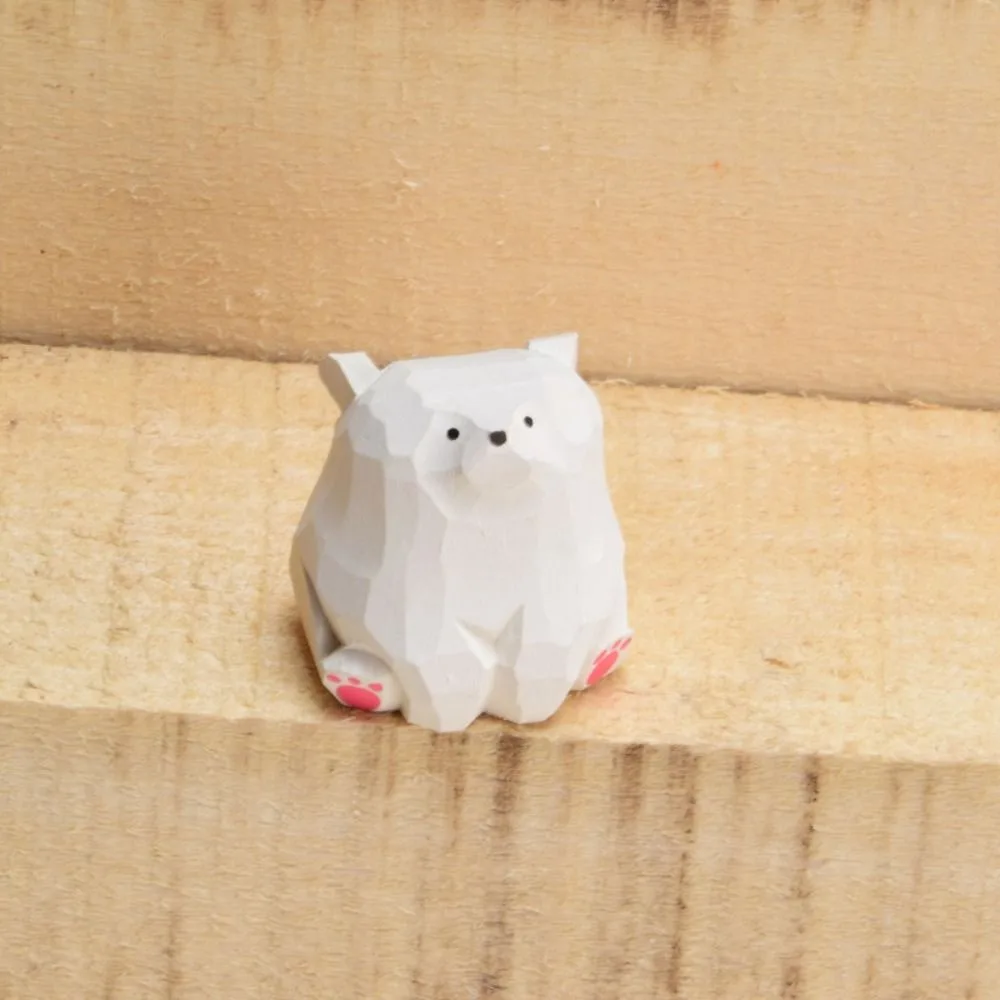 

Деревянные фигурки медведей