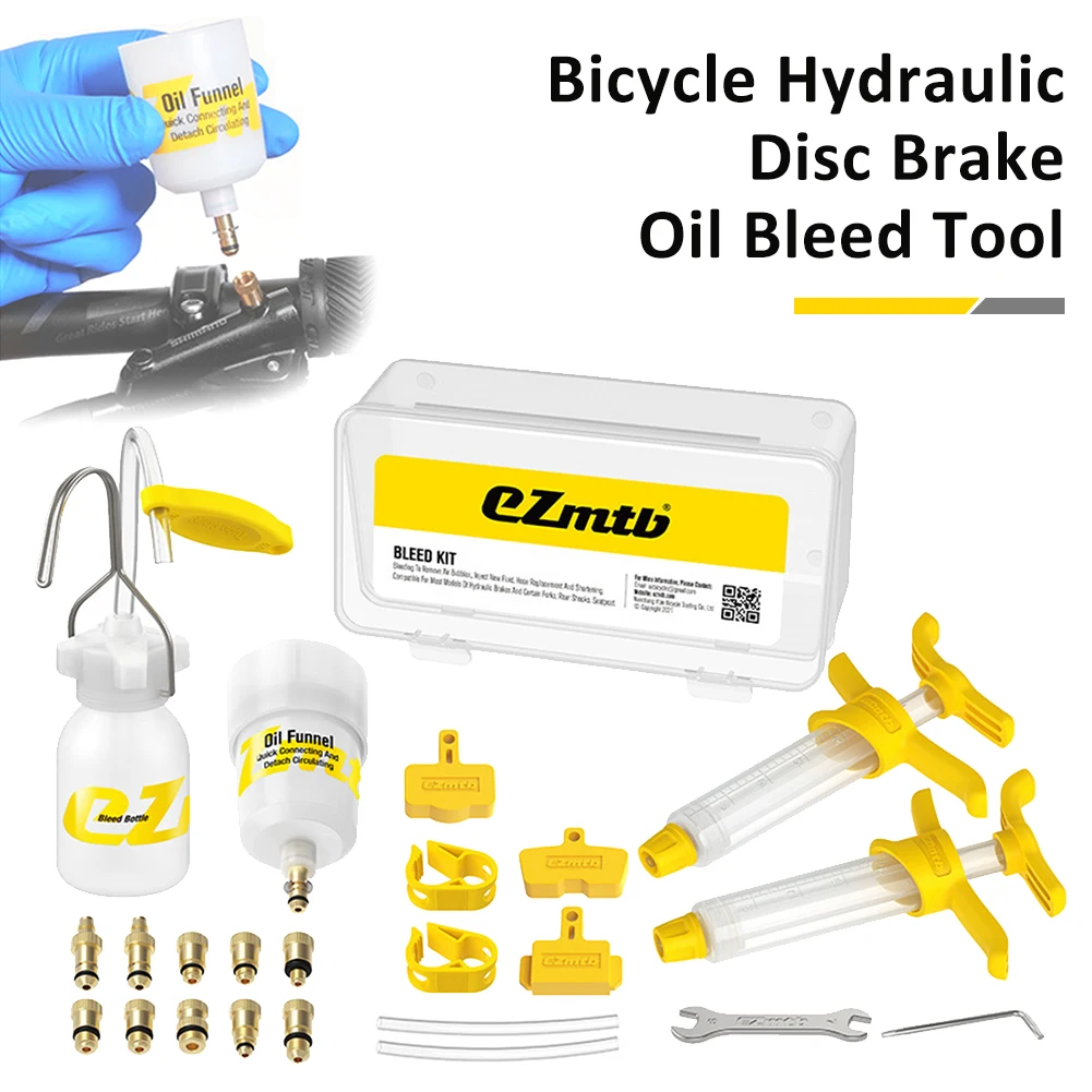 

Brake Repair Tool Bicycle Hydraulic Disc Brake Oil Bleed Kit Tools For SRAM SHIMANO MAGURA Avid Series MTB Road Bike 2022