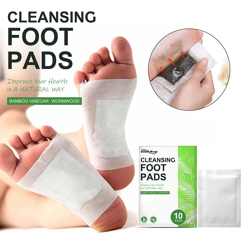 

30pcs of Natural Cleansing Foot Pads Clear Away Heat-evil and Romove Dampness-evil Foot Care Slimming Weight Lose