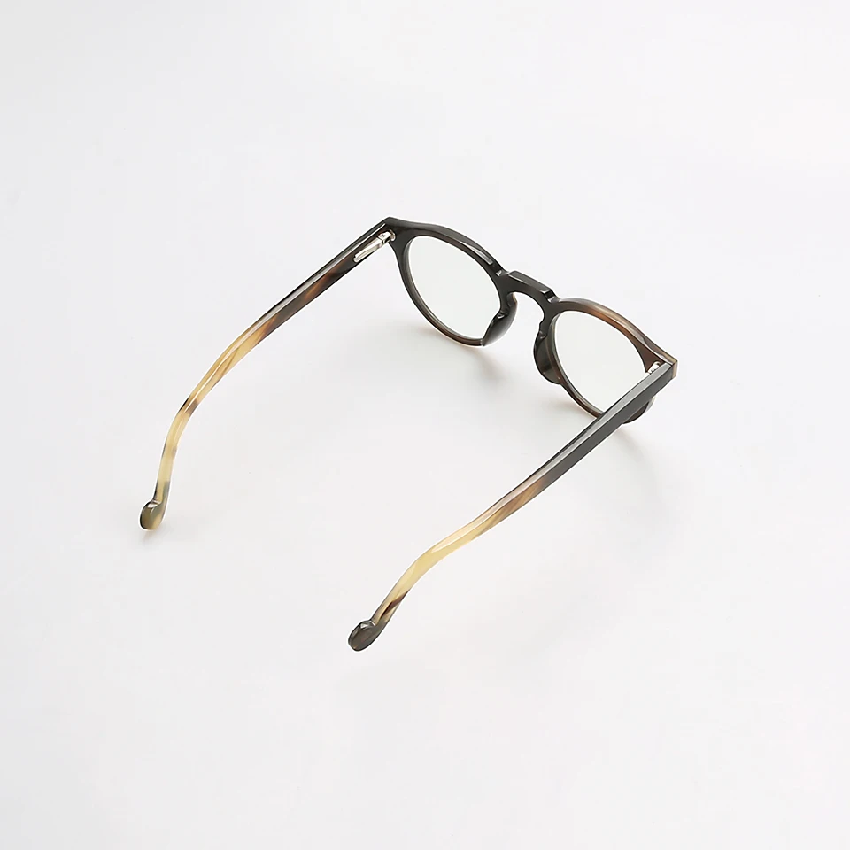 Уникальные художественные очки ручной работы из натурального рога фирменные