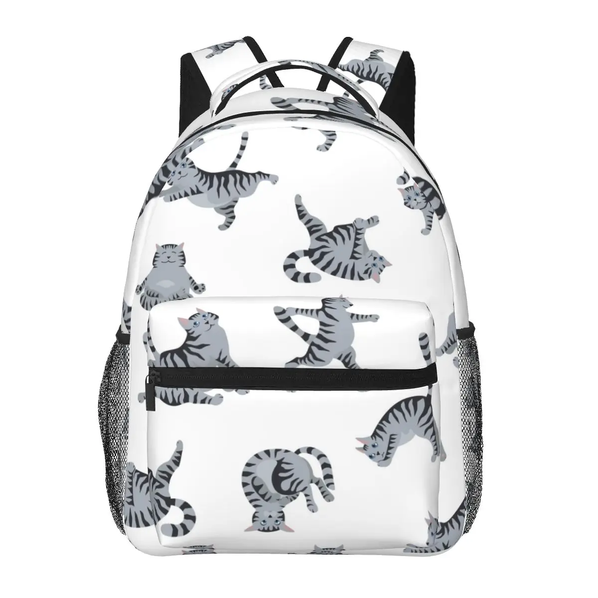 

Fashion School Backpack Cats Yoga Bagpack Teenger Girl Boy School Bag Mochila