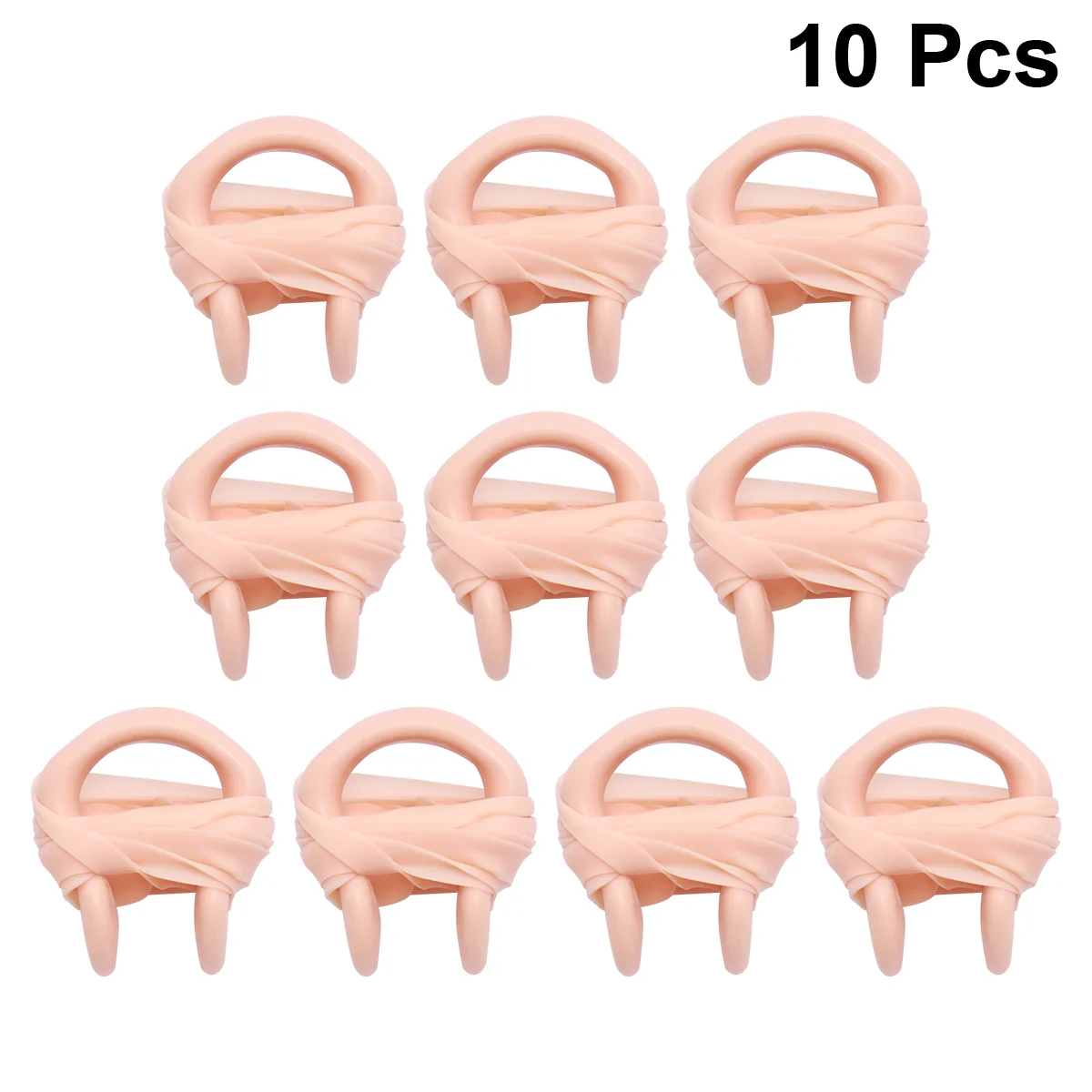 

10PCS Anti-Choking Water Professional Nose Clips Swimming Nose Clips Nose Protection with Lanyard