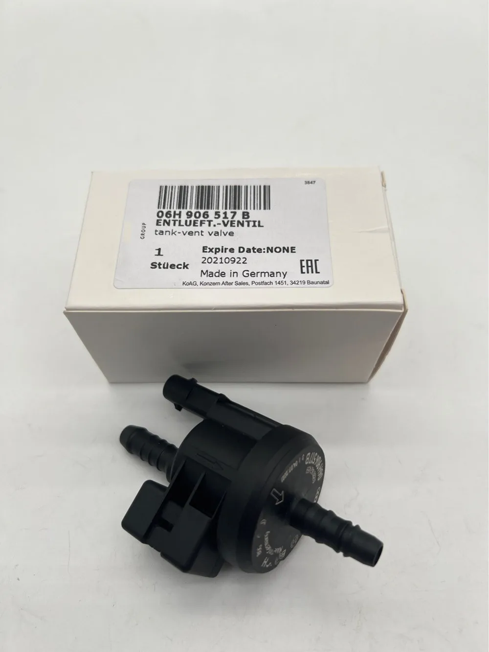 

OEM соленоид продувки вакуумного клапана впускной системы для Audi Volkswagen 06H 906517 B Для VW Jetta GLI Golf GTI MK6 2.0TFSI