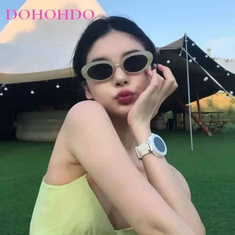 DOHOHDO новые солнцезащитные очки в стиле ретро женские модные леопардовые цвета