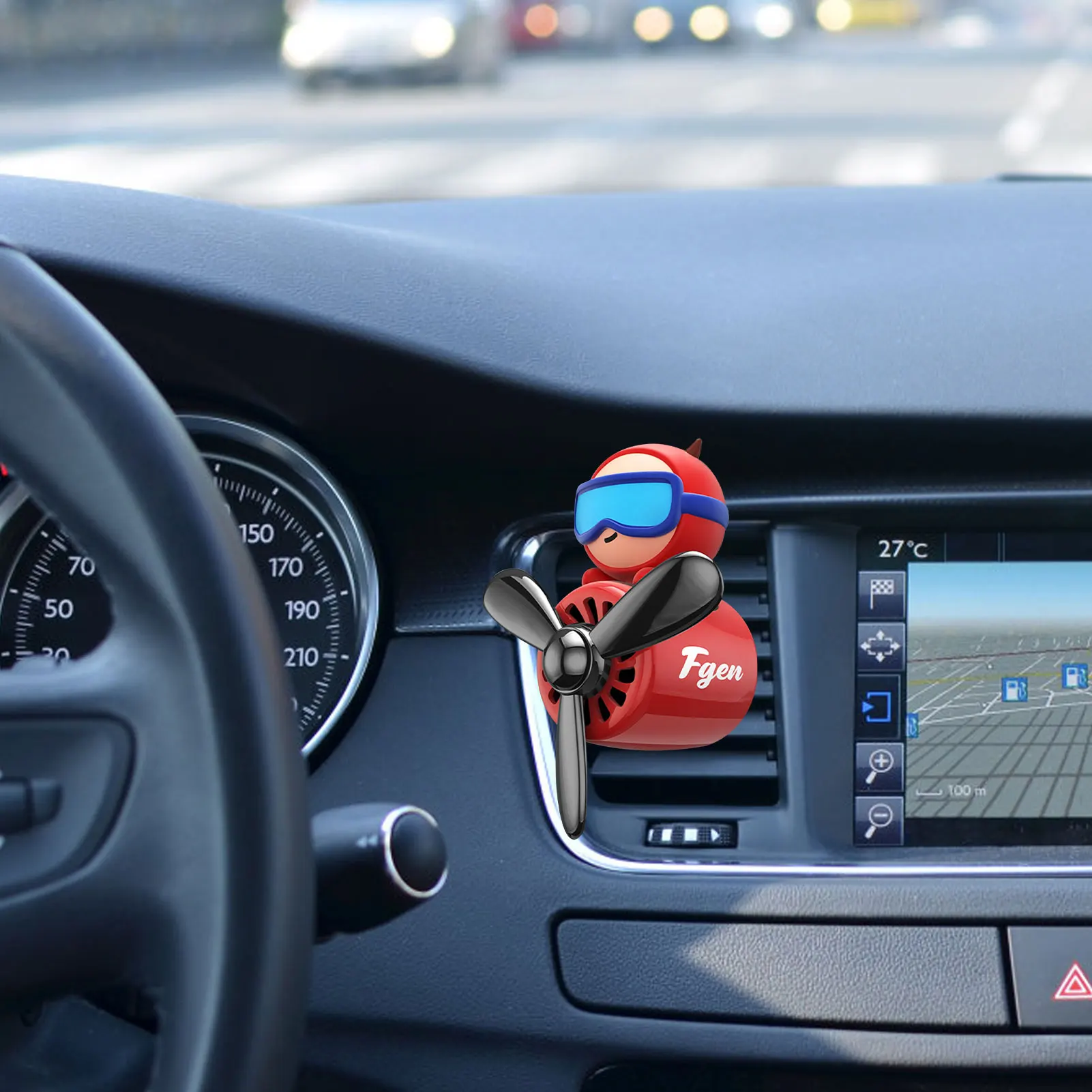 

Автомобильный освежитель воздуха, ароматизатор, аниме медведь, фотодиффузор, вращающийся пропеллер, магнитные автомобильные аксессуары