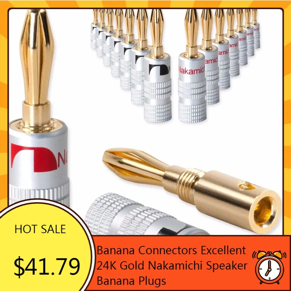 

100 шт., разъемы типа «банан»