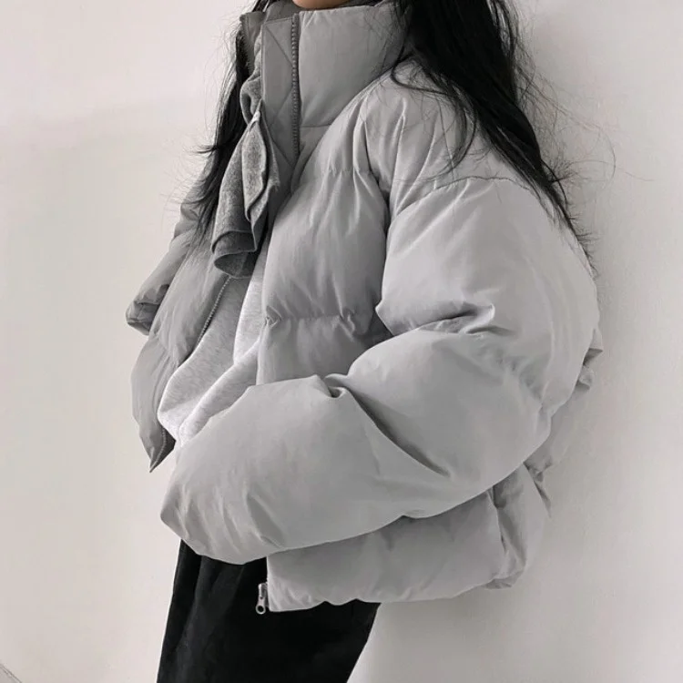 

Официальный сайт в Корейском стиле шикарная зимняя свободная мягкая хлопчатобумажная теплая хлопчатобумажная одежда для женщин ленивый и универсальный хлопок