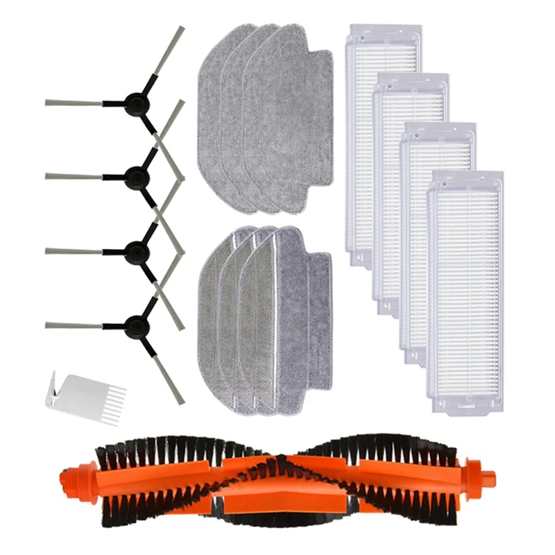 

Rags Hepa Filter Brush For Xiaomi Robot Vacuum-Mop P STYJ02YM 2S XMSTJQR2S 3C For Conga 3490 For Viomi V2 PRO Vacuum