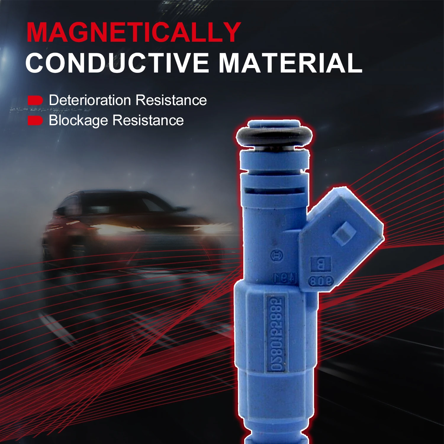 4шт 0280155885 Топливные форсунки для BMW 325i 2.5L l6 1987-1993 гг. 13641734776 F01R00M082