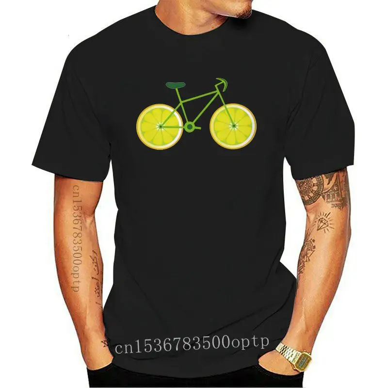 

Camiseta con estampado de bicicletas para hombre, camisa de verano, 806