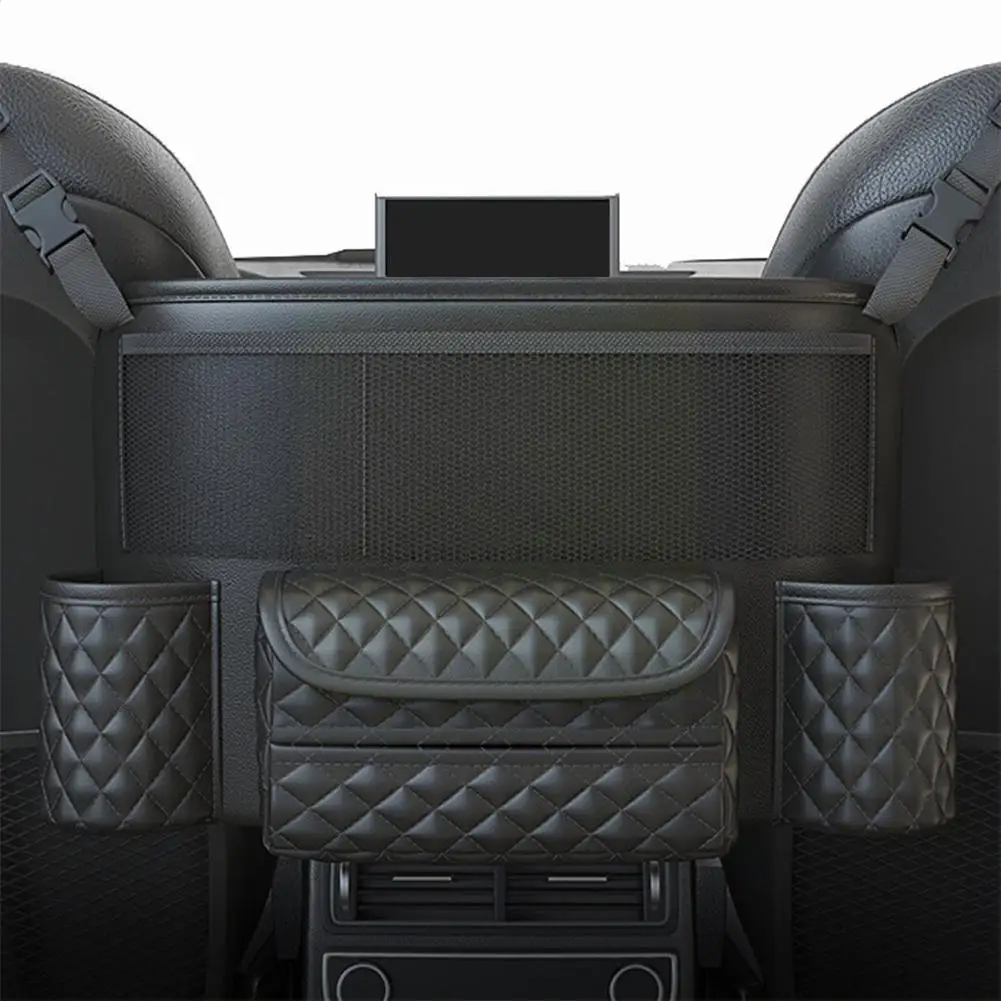 

Car Storage Bag Seat Net Pocket Car Back Storage Hanging Bags And Storage Organization Storage Putting Car Bag Of Supplies P7K2