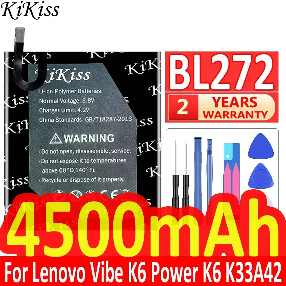 Аккумулятор для Lenovo K6 Note K53a48 Vibe Plus/Power/G Plus G5 Plus/K6 (Dual DIM)/K33A42 XT1662/Vibe K33a48 K33b36 k33b37