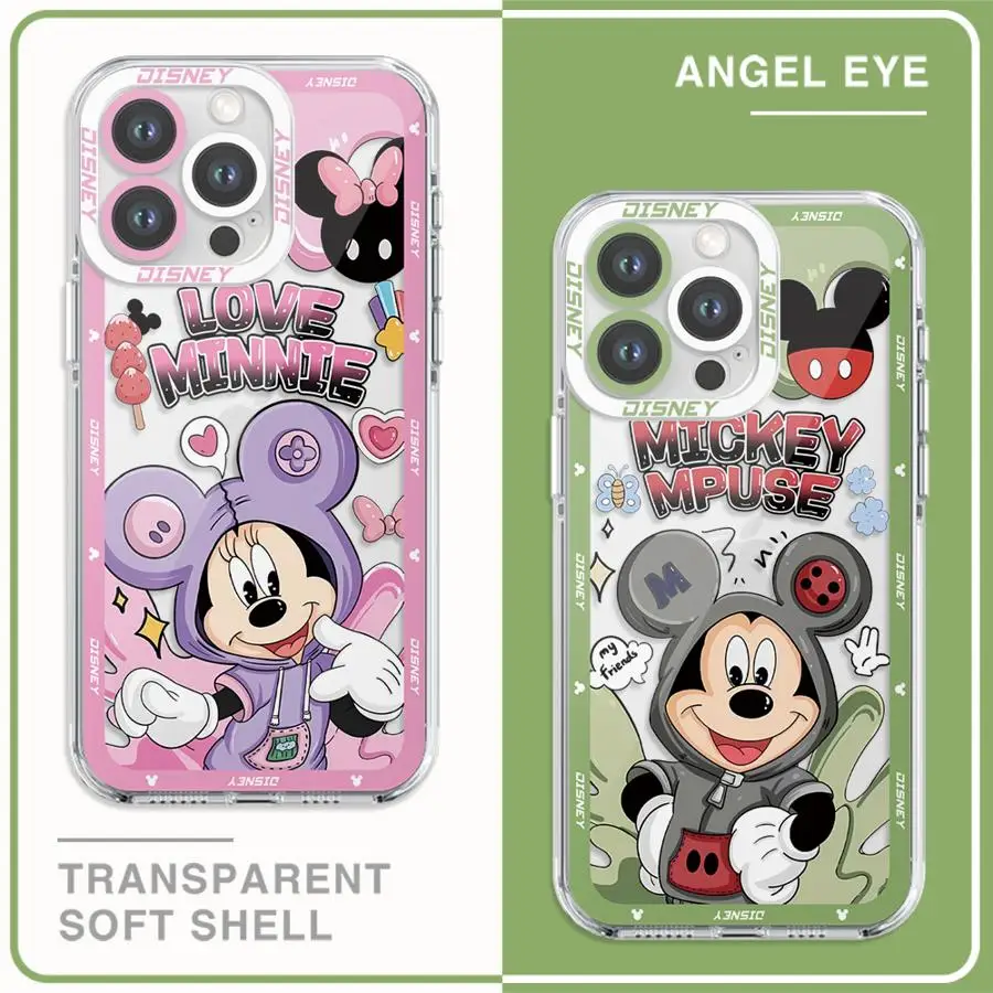 Телефон Disney с Микки и Минни фотосессия Mi 11 Lite 11T Pro Poco X3 фотоэлемент X4Pro X4 GT X5 M3