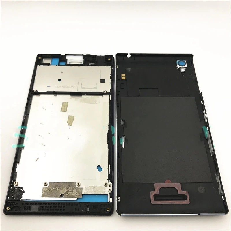

Full Housing Cover Case For Sony Xperia T3 D5103 D5106 D5102 M50W Front Frame Battery Back Door Repair Part Good Quality