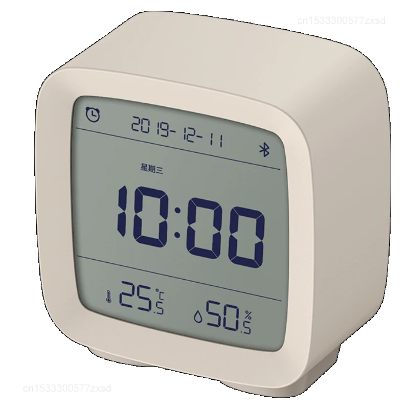 

Xiaomi Qingping Bluetooth-будильник, датчик температуры и влажности, регулируемый ночник, работа с приложением Mijia, умные дома