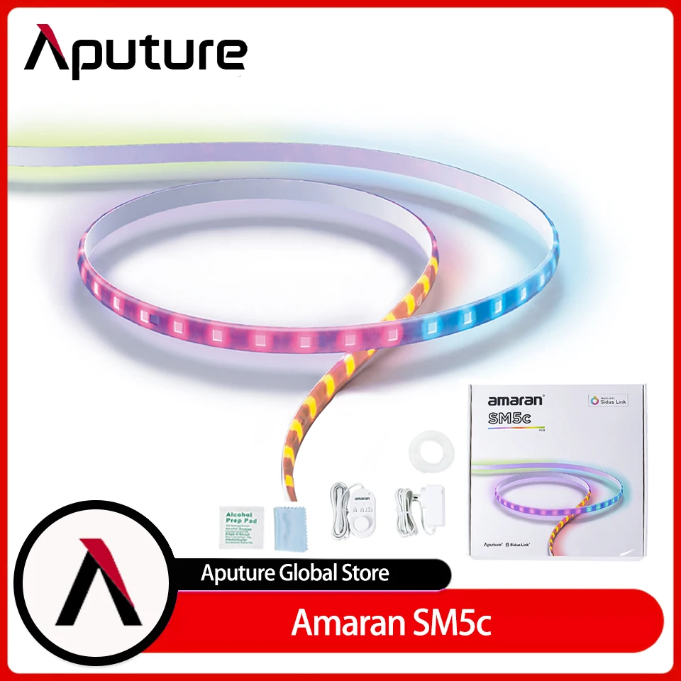 Aputure Amaran SM5c RGB умная Пиксельная светодиодная ленсветильник метров удлинитель